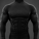 Men's Oni Warrior Compression Full Sleeve T-Shirt – Japanese Samurai Anime Gym Rash Guard | Quick Dry Athletic Wear