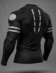 Men's Black Panther Inspired Compression Full Sleeve T-Shirt – Athletic Quick Dry Gym Rash Guard - Image 2
