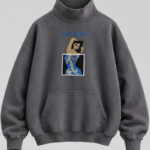 X-Ray Filter Oversized High Neck Sweatshirt – Premium Graphic Fleece Pullover