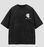 Nah, I'd Win Acid Wash Oversized Anime T-Shirt – Premium Cotton Streetwear