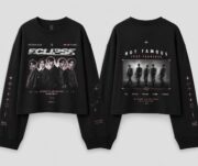 ECLIPSS Oversized Black Graphic Crop Sweatshirt – Front & Back Print | Unisex Streetwear - Image 2